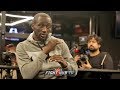 TERENCE CRAWFORD SHOWS OFF BOXING TECHNIQUE - LIGHT SHADOW BOXING DAYS AHEAD OF TITLE DEFENSE