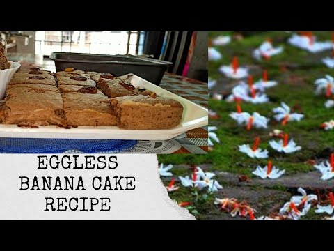 EGGLESS Banana cake