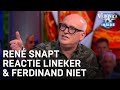René snapt reactie Lineker en Ferdinand niet: 'Dat doe je toch niet!' | VERONICA INSIDE