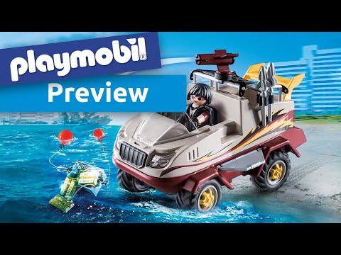 Preview : Playmobil 9364 Amphibienfahrzeug