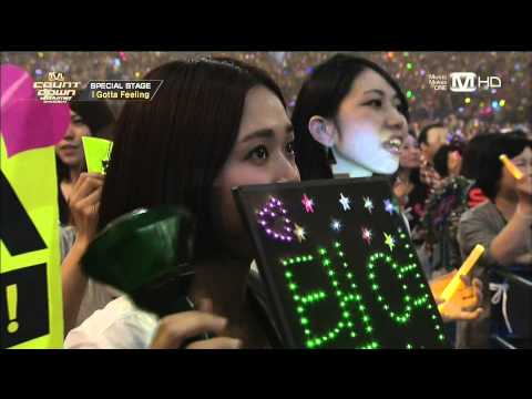 140403 All Artists - I Gotta Feeling @M! CountDown