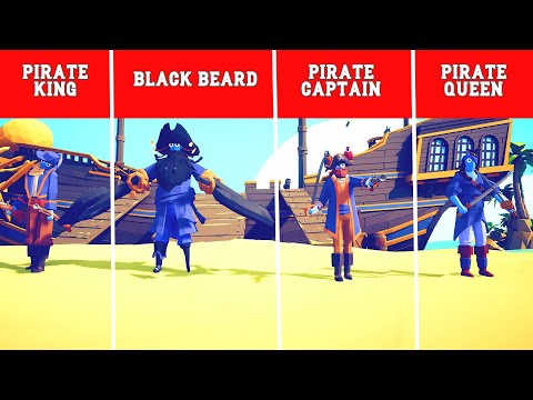 TABS - BEST 4 PIRATE UNITS - TABS MODS secret units