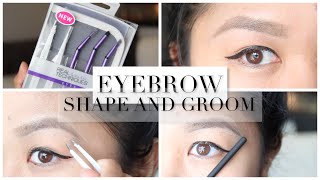 How to Shape and Groom Eyebrows Tutorial