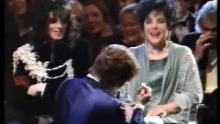 MJ Sings for Elizabeth Taylor on national TV VERY RARE