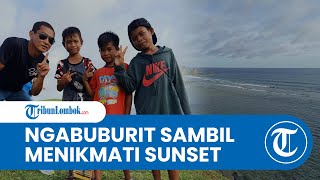 Ngabuburit di Bukit Merese, Menikmati Indahnya Sunset di Antara Bukit yang Berderet