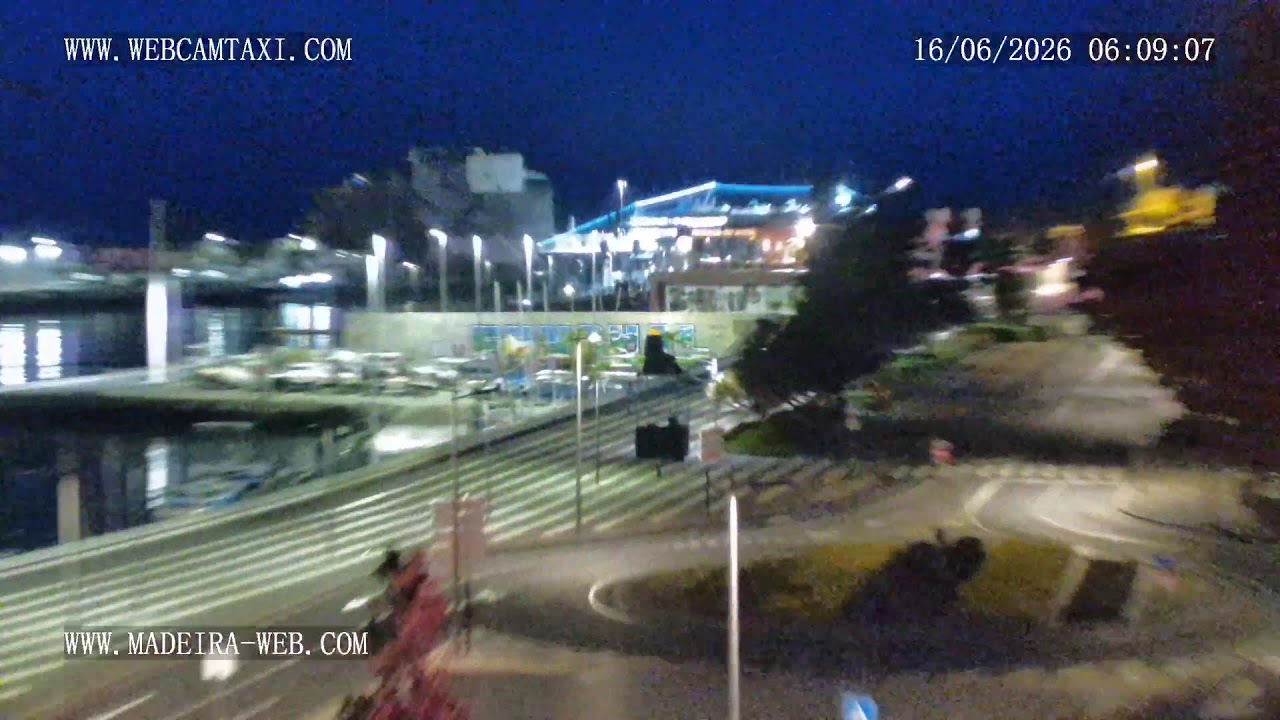 Live webcam view of CR7 Museum & Funchal Harbour