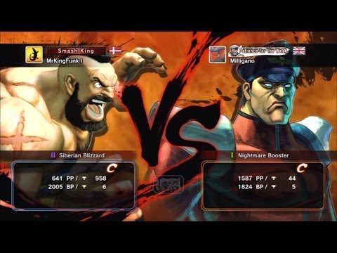 MrKingFunk I [Zangief] vs Milligano [Bison] USF4