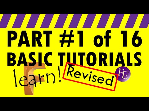 Learn Fusion 360 In a Few Hours. Part 1