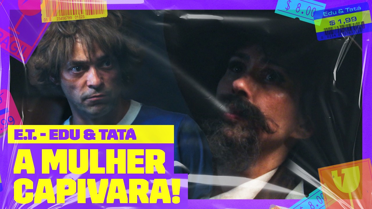 Tatá Werneck  e Edu Sterblitch ESTRELAM filme de TERROR!  | E.T. - Edu e Tatá | Multishow