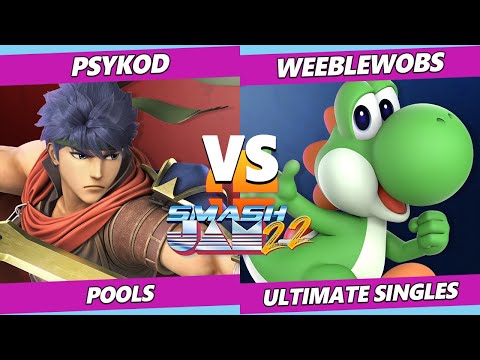 Smash Jam 22 - PsyKoD (Ike) Vs. Weeblewobs (Yoshi) SSBU Ultimate Tournament
