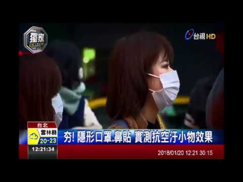 抗空污小物 醫過敏性鼻炎者勿嘗試