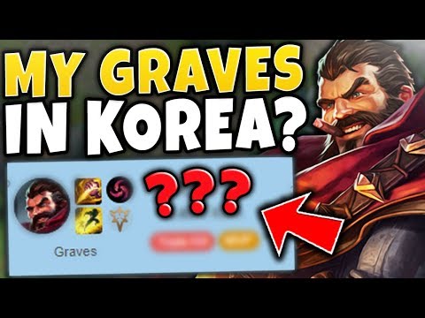 THE RANK 1 GRAVES IN KOREA? - League of Legends