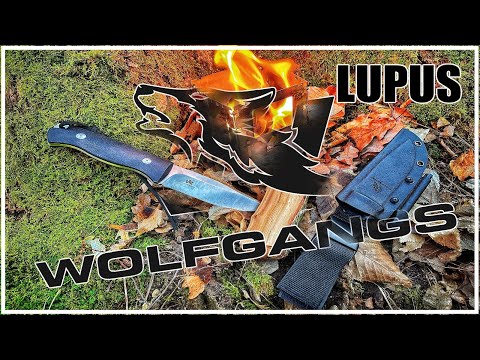 Odenwolf LUPUS Bushcraftmesser |BATONING leichtgemacht