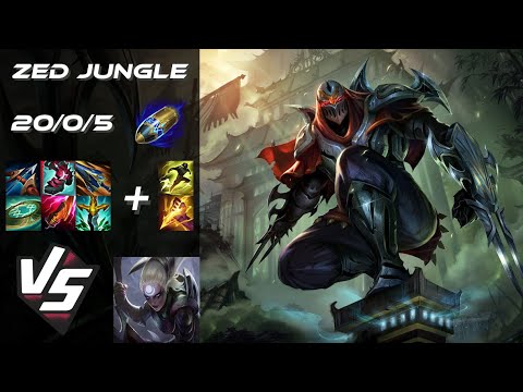 JUNGLE Zed vs Diana - EU Grandmaster Patch 25.24