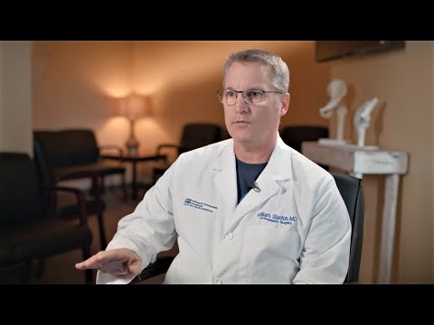 Dr. William Stanton explains muscle sparing knee replacement surgery
