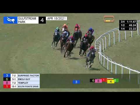Gulfstream Park April 18, 2021 Race 4