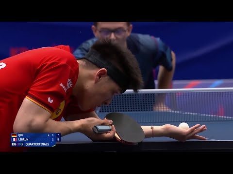 Dang Qiu vs Alexis Lebrun | MS-QF | European Games 2023
