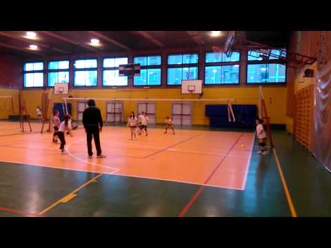 Allenamento minivolley 2012 2013 GSC Pallavolo