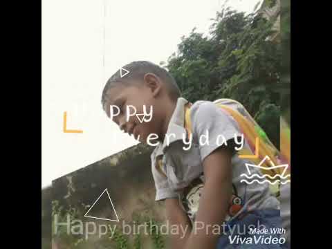 Happy birthday Pratyush