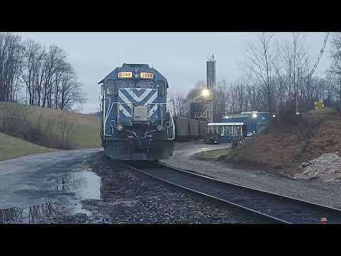 How We Switch Two Loaded Coal Trains Around