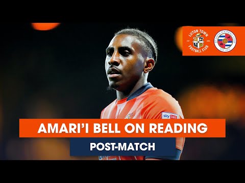 POST-MATCH | Amari'i Bell reacts to the draw against Reading!