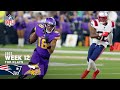 Minnesota Vikings Top Plays vs. New England Patriots on Thanksgiving | 2022 Regular Season Week 12