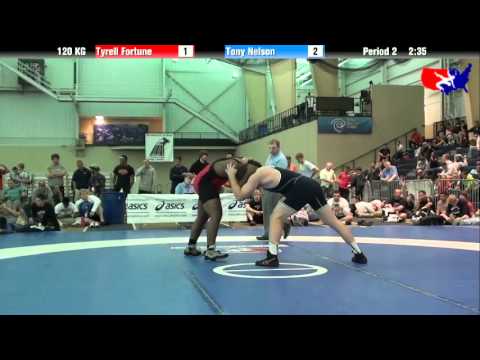 Tyrell Fortune vs. Tony Nelson at 2013 ASICS University Nationals - FS