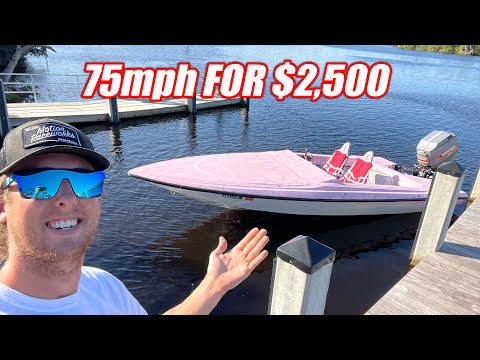 I Bought The CHEAPEST Race Boat on Marketplace To Compete Against James and George! (IT RIPS!!!)