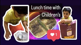 Lunch time with Children's l Children's so hungry | #viralvideo #shorts #youtubeshorts
