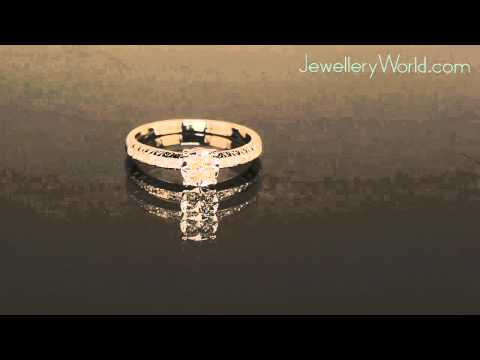 9ct White Gold 0.25ct Diamond Cluster Ring