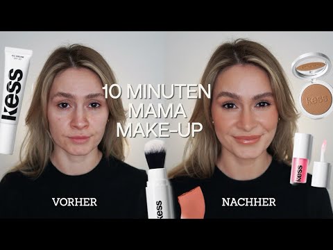 10 MINUTES MAMA MAKEUP 🤰🏼Quick & easy to look SUPER FRESH