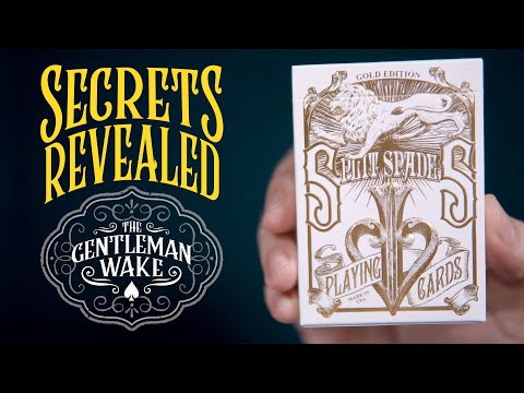 SECRETS of the Split Spades GOLD Edition Playing Cards from David Blaine