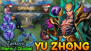 Download lagu Yu Zhong Perfect SAVAGE!! - Top 1 Global Yu Zhong Zarkovic - Mobile Legends: Bang Bang mp3