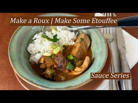 Etouffee - Cajun Smothered Meat Dish with Roux Sauce