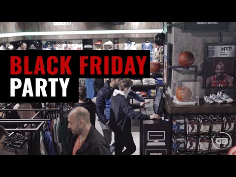 Black Friday Party in Grosbasket Ljubljana