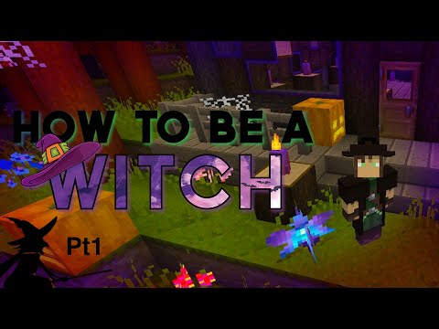 ☪ "HOW TO BE A WITCH (Pt1)" Mystic Minecraft Halloween Special! ☪ | Ep4 | DestineElf