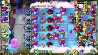 pvz 2 - nmt day 24 w/ only ancient egypt and neon mixtape tour plants