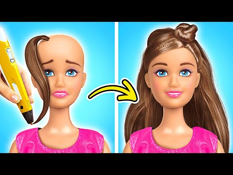 Broke Barbie Adopted by Rich Family! Giga-Rich vs Ultra-Broke Doll Hacks and Crafts