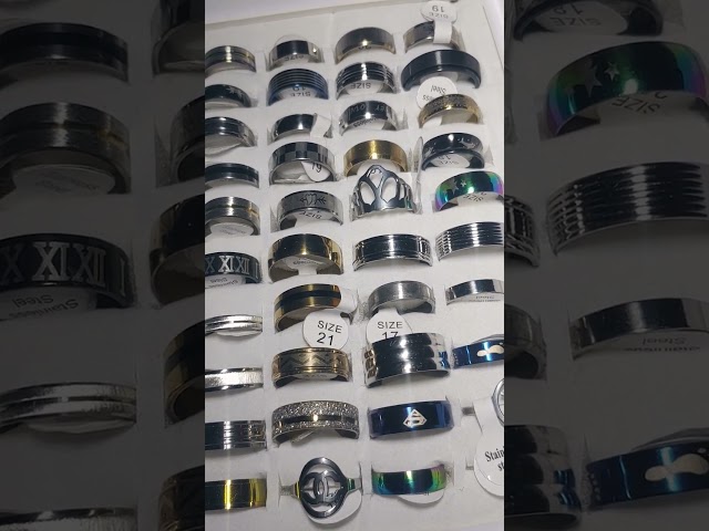 Vídeo relacionado con YAHOYA Nuevo diseño Estilo japonés Animación Cosplay Anillo Joyería de Acero Inoxidable Acero de Titanio Anillo de Hombre Cambio de Temperatura