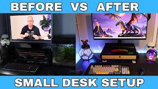 Small Space Gaming Setup Upgrades - So Pleased With The Final Look