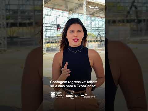 Faltam só 3 dias! A ExpoCanaã está chegando