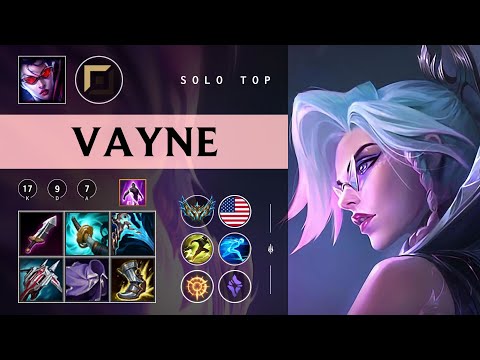 Vayne Top vs Irelia - NA Challenger Patch 26.01