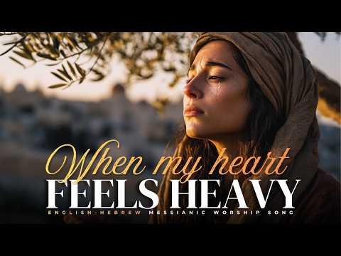 WHEN MY HEART FEELS HEAVY | K’shelebi Kaved | Psalm 55:22 | English–Hebrew Worship Song