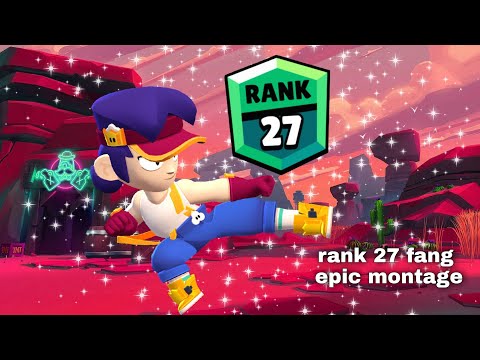 Rank 27 fang epic montage ( solo showdown) brawl stars