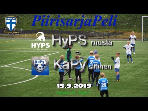 Piirisarja P10 HyPS Musta vs KaPy Sininen 15.9.2019