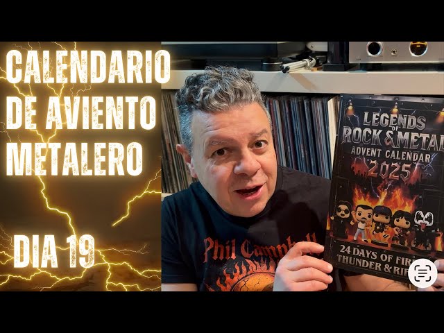 Vídeo relacionado con Legends of Rock & Metal Calendario de Adviento Heavy Metal 2025, calendario de cuenta regresiva de 24 días con figuras musicales icónicas 2D coleccionables, adecuado para Halloween y Navidad, regalos