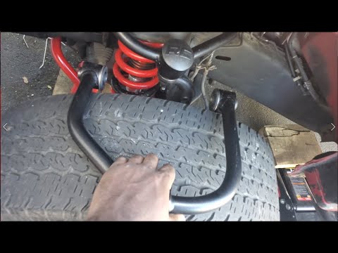 Putting Rough Country Upper Control Arms on my NISSAN TITAN