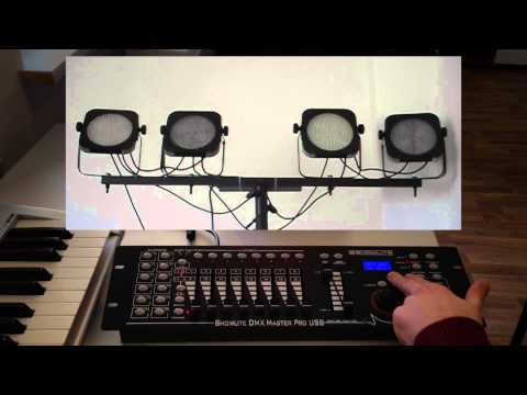 DMX Einsteiger Tutorial - Teil 2 - Programmierung von Szenen [Deutsch / German]