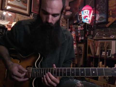 1-4-5 Repeating Double Stop Slides- Blues Guitar Lick Lesson