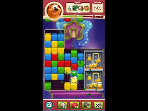 Toon Blast Level 2498 - NO BOOSTERS 🐻🐺🐱 | SKILLGAMING ✔️